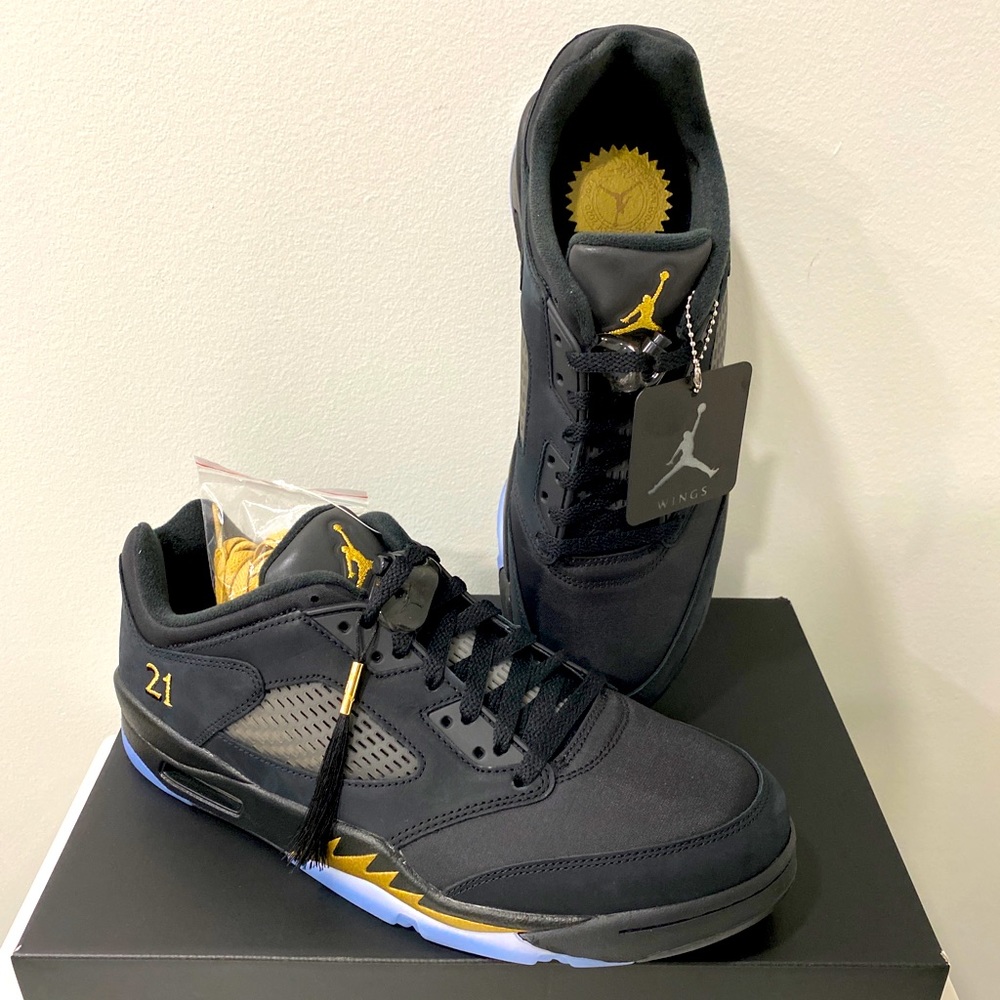Air Jordan 5 Retro Low Wings “Class of 2020-2021” Size 11.5 Men’s (DJ1094-001)
